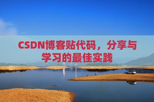 CSDN博客贴代码，分享与学习的最佳实践